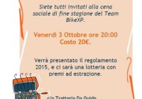 Ecco le foto della cena sociale di fine stagione Team BikeXP